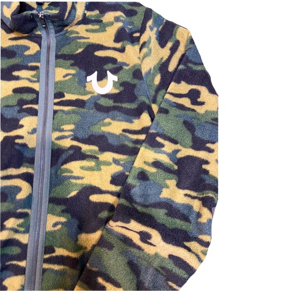 True Religion | Jacket & Coats Zip hoodie | Camouflage - Picture 2 of 9